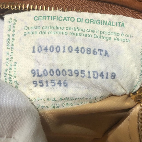 VINTAGE BOTTEGA VENETA Intrecciato Napa Shoulder Bag  Brown Gold HW - Picture 14 of 14